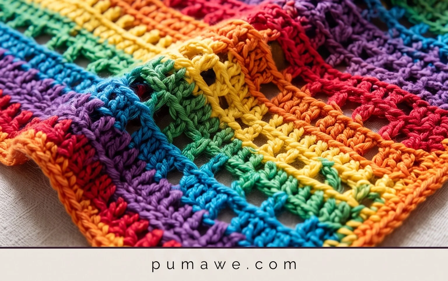 Mosaic Pattern Blankets with Free Crochet Patterns